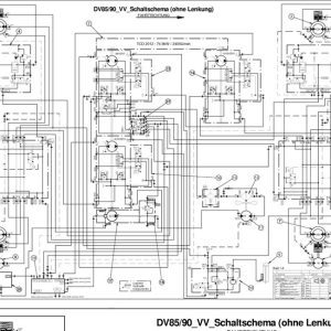 Hamm Compactor Tandem Roller Electric Hydraulic Schematic Collection CD 4