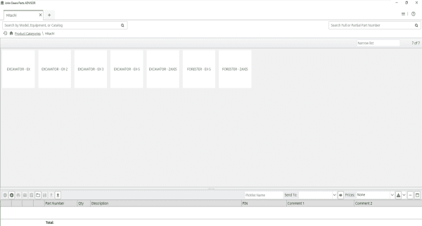 Hitachi Parts ADVISOR 01.2023 Spare Parts Catalog Offline DVD 2
