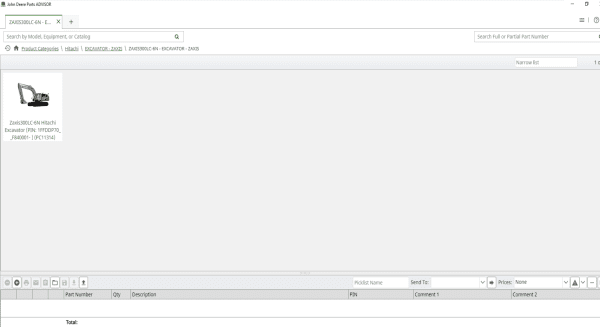 Hitachi Parts ADVISOR 01.2023 Spare Parts Catalog Offline DVD 7