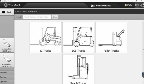 Install Active TruckTool 3.14 for Mitsubishi Caterpillar TCM Unicarriers Rocla 2023 3