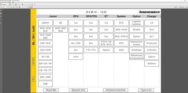 Jungheinrich JETI SH 4.36 DE14 Update Files