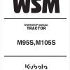 Kubota Tractor M105S Workshop Manual