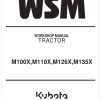 Kubota Tractor M126X Workshop Manual