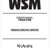 Kubota Tractor M6800 Workshop Manual
