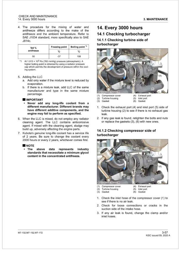 Kubota Tractor M7 152 Workshop Manual 1