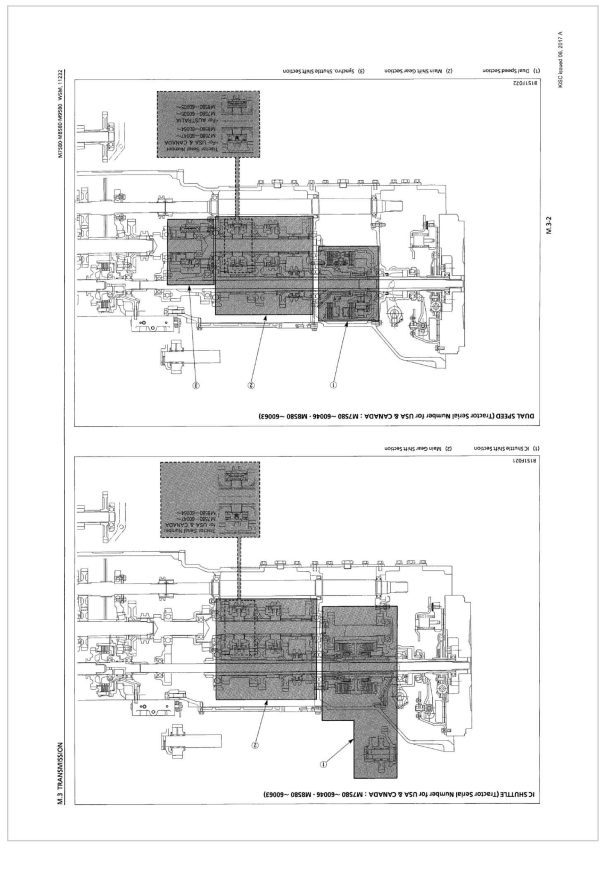 Kubota Tractor M7580 Workshop Manual 1