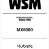 Kubota Tractor MX5000 Workshop Manual