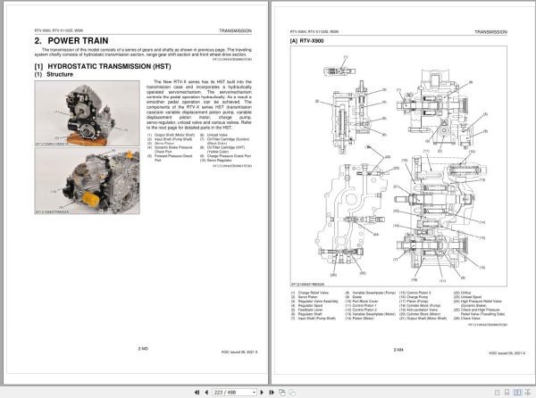 Kubota Utility Vehicle RTV X900 Workshop Manual 1