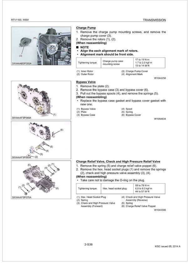 Kubota Utility Vehicle RTV1100 Workshop Manual 1