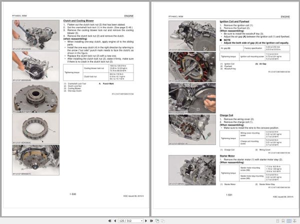 Kubota Utility Vehicle RTV400Ci Workshop Manual 1