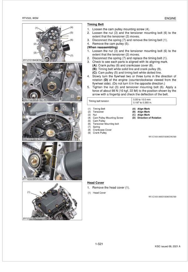 Kubota Utility Vehicle RTV500 Workshop Manual 1