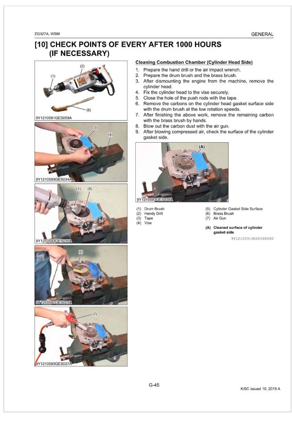 Kubota Zero Turn Mower ZG327A Workshop Manual 1