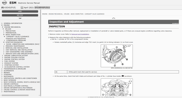 Nissan Kicks 2019 2021 Electrical Wiring Diagram Service Manual 3