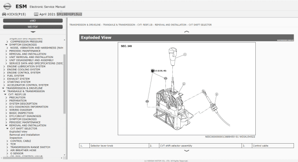 Nissan Kicks 2019 2021 Electrical Wiring Diagram Service Manual 4