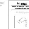 Bobcat Auger 3PTA Operation Maintenance Manual 6989533 PT