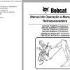 Bobcat Backhoe 607 709 709FDS Operation Maintenance Manual PT
