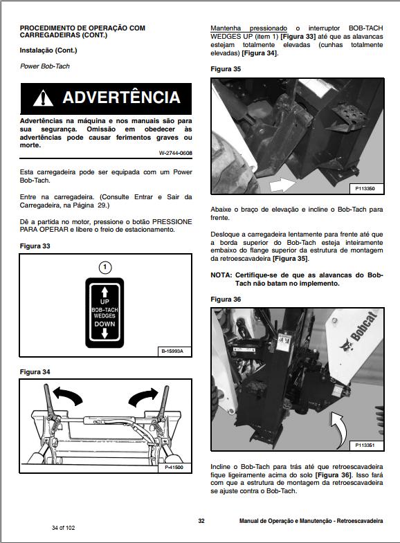 Bobcat Backhoe 7BH 9BH Operation Maintenance Manual 6990886 PT 1