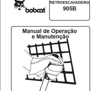 Bobcat Backhoe 905B Operation Maintenance Manual 6566554 PT