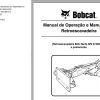 Bobcat Backhoe Bobtach Operation Maintenance Manual 6901671 PT