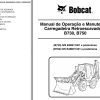 Bobcat Backhoe Loader B730 B750 Operation Maintenance Manual 7306285 PT