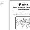 Bobcat Blade Box Operation Maintenance Manual 6901435 PT