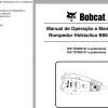 Bobcat Breaker B850 B950 Operation Maintenance Manual 6901134 PT