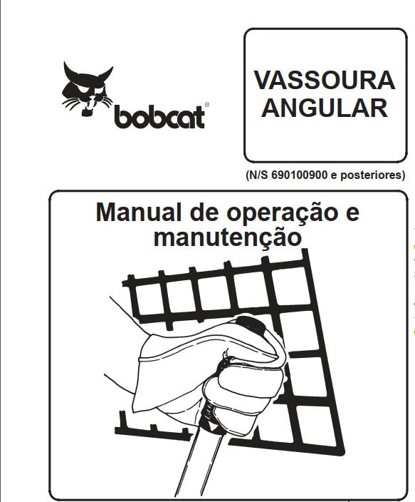 Bobcat Broom Angular Operation Maintenance Manual 6724359 PT