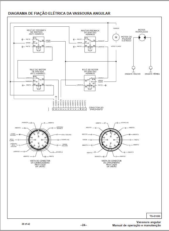 Bobcat Broom Angular Operation & Maintenance Manual 6724359 PT
