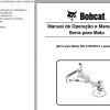 Bobcat Brush Saw Operation Maintenance Manual 6904202 PT