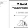 Bobcat Chipper WC 5A WC 8A Operation Maintenance Manual 6900781 PT