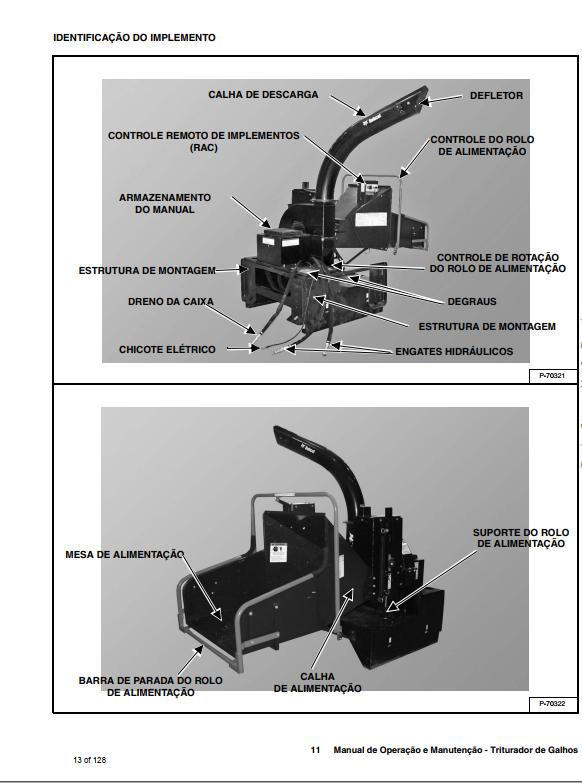 Bobcat Chipper WC 8B Operation Maintenance Manual 6904884 PT 1