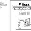 Bobcat Compact Tractor 425 428 Operation Maintenance Manual 6986951 PT