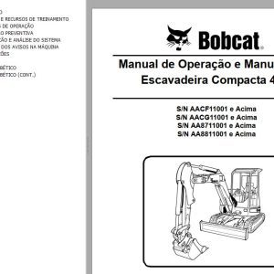 Bobcat Compact Tractor 430 Operation Maintenance Manual 6986954 PT