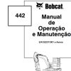 Bobcat Compact Tractor 442 Operation Maintenance Manual PT