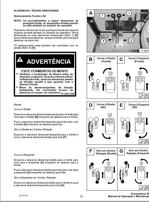 Bobcat Compact Tractor 442 Operation Maintenance Manual PT 1