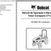 Bobcat Compact Tractor CT122 Operation Maintenance Manual 6986919 PT