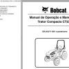 Bobcat Compact Tractor CT235 Operation Maintenance Manual 6986643 PT