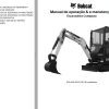 Bobcat Compact Tractor E20z Operation Maintenance Manual 7416755 PT