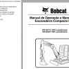 Bobcat Compact Tractor E32i Operation Maintenance Manual 7243877 PT