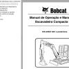 Bobcat Compact Tractor E35 Operation Maintenance Manual PT