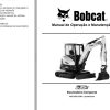 Bobcat Compact Tractor E35z Operation Maintenance Manual 7362210 PT