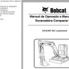 Bobcat Compact Tractor E63 Operation Maintenance Manual 6990612 PT