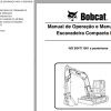 Bobcat Compact Tractor E85 Operation Maintenance Manual 6990616 PT