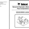 Bobcat Compactor Plate PCF34 PCF64 Operation Maintenance Manual 6990311 PT
