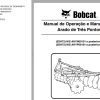 Bobcat Disc Harrow 3DH72 Operation Maintenance Manual 6989428 PT