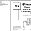 Bobcat Excavator 323 Operation Maintenance Manual PT