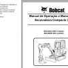 Bobcat Excavator 329 Operation Maintenance Manual 6986945 PT