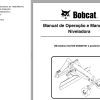 Bobcat Grader 84 Operation Maintenance Manual 6901233 PT