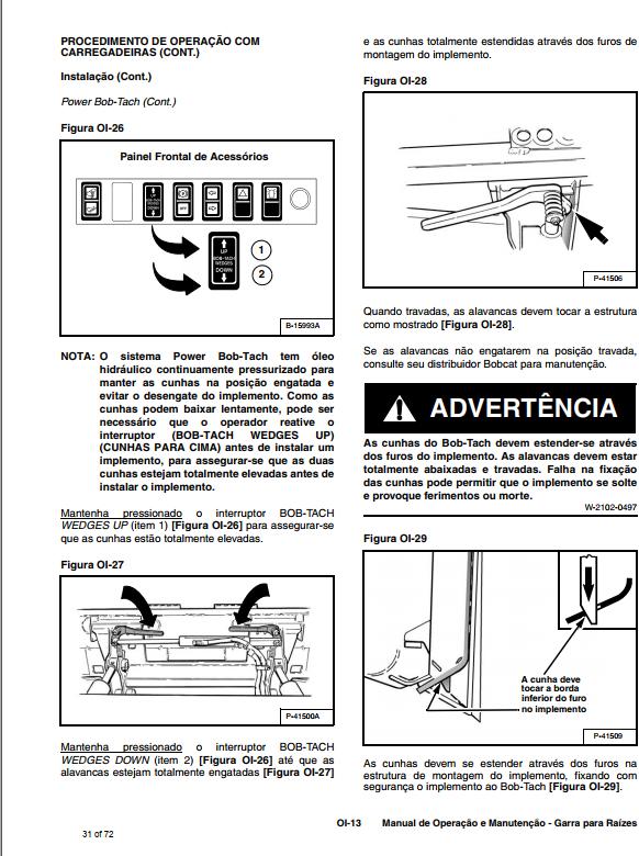 Bobcat Grapple Root 66 72 82 Operation Maintenance Manual 6903287 PT 1