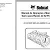 Bobcat Grapple Root 82VH Operation Maintenance Manual PT
